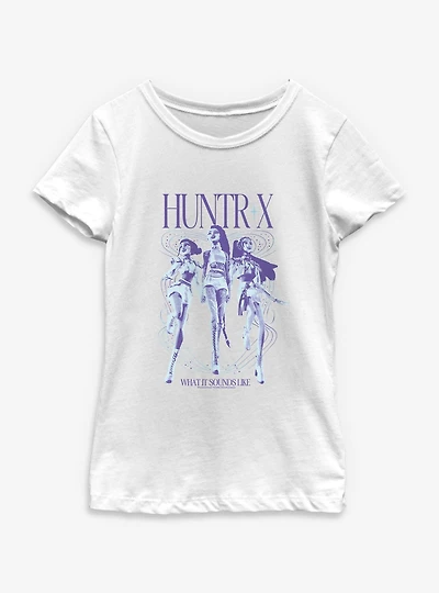 KPop Demon Hunters Huntrix What It Sound Like Youth Girls T-Shirt