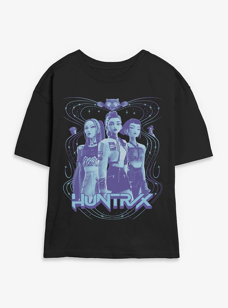 KPop Demon Hunters Huntrix Honmoon Womens Skimmer T-Shirt