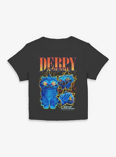 KPop Demon Hunters Derpy Tiger And Sussie Bird Collage Womens Baby T-Shirt