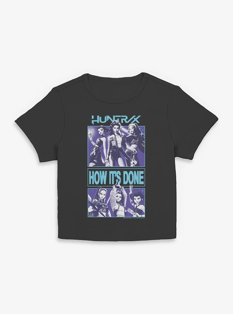 KPop Demon Hunters Huntrix How Its Done Womens Baby T-Shirt