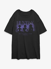 KPop Demon Hunters Huntrix The Takedown Tour Womens Oversized T-Shirt