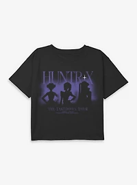 KPop Demon Hunters Huntrix The Takedown Tour Youth Girls Boxy Crop T-Shirt