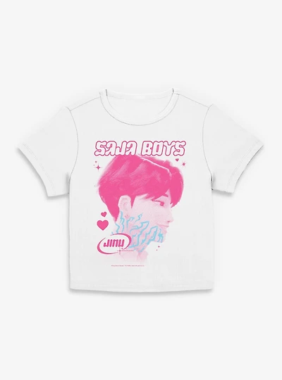 KPop Demon Hunters Saja Boys Jinu Markings Womens Baby T-Shirt