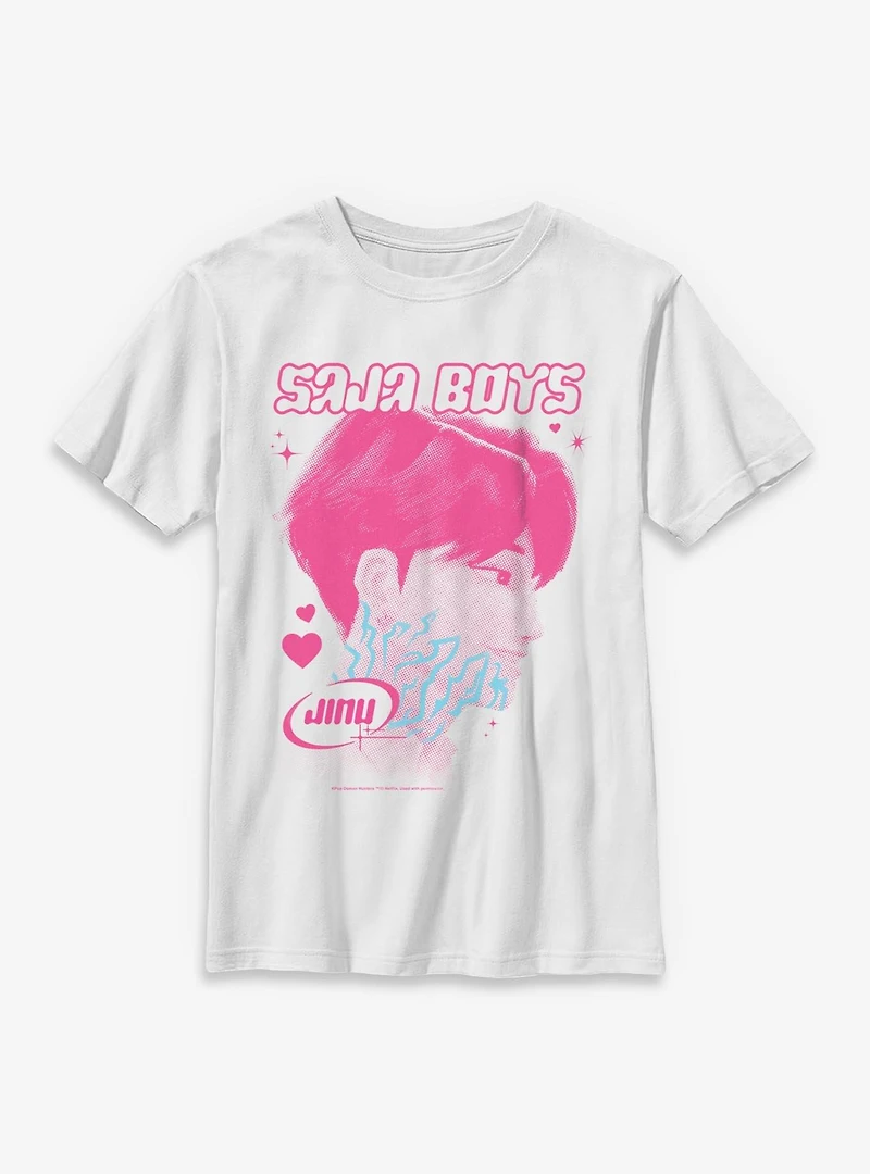 KPop Demon Hunters Saja Boys Jinu Markings Youth T-Shirt
