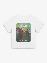 KPop Demon Hunters Huntrix Golden Photocard Womens Baby T-Shirt