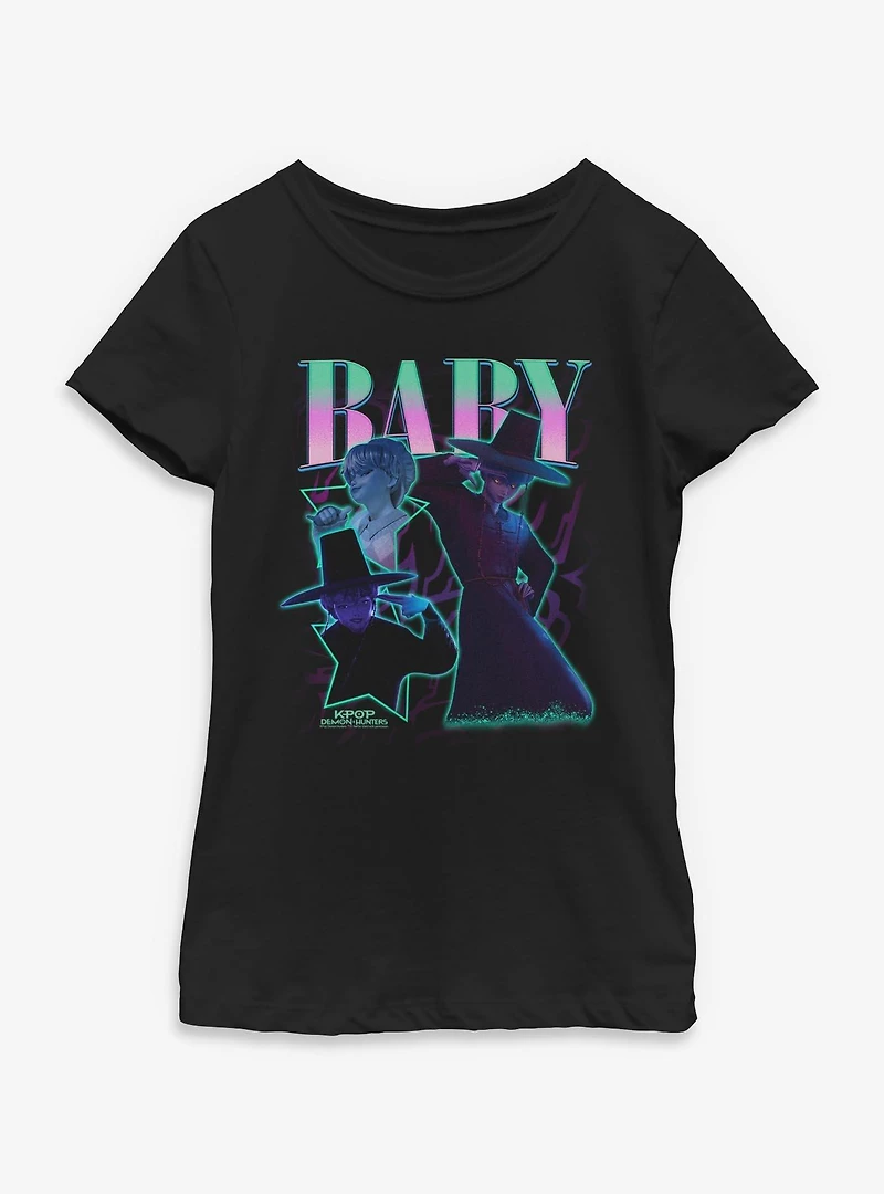 KPop Demon Hunters Saja Boys Baby Collage Youth Girls T-Shirt