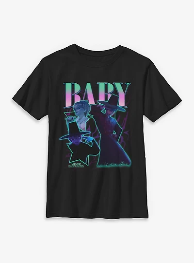 KPop Demon Hunters Saja Boys Baby Collage Youth T-Shirt