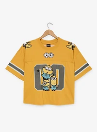 Minions Banana Women's Cropped Football Jersey — BoxLunch Exclusive