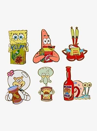 Whatever! Makes You Happy SpongeBob SquarePants Snack Blind Box Enamel Pin