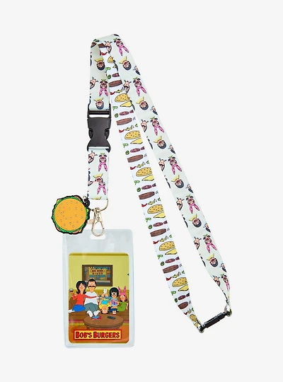 Bob's Burgers Icons Lanyard — BoxLunch Exclusive