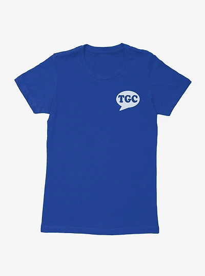 Check The Group Chat Phone And Text Bubbles Womens T-Shirt