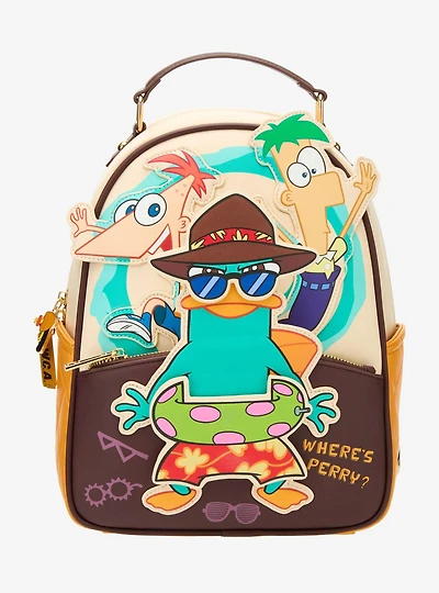 Disney Phineas and Ferb Perry the Platypus Mini Backpack — BoxLunch Exclusive