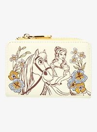 Disney Beauty and the Beast Belle & Philippe Floral Wallet - BoXLunch Exclusive