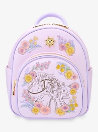 Disney Tangled Rapunzel and Maximus Floral Mini Backpack - BoxLunch Exclusive