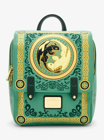 Loungefly DreamWorks How To Train Your Dragon Toothless & Light Fury Mini Backpack — BoxLunch Exclusive