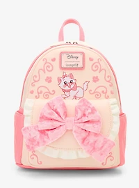 Loungefly Disney The Aristocats Marie Velvet Bow Mini Backpack - BoxLunch Exclusive