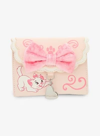 Loungefly Disney The Aristocats Marie Velvet Bow Mini Wallet - BoxLunch Exclusive
