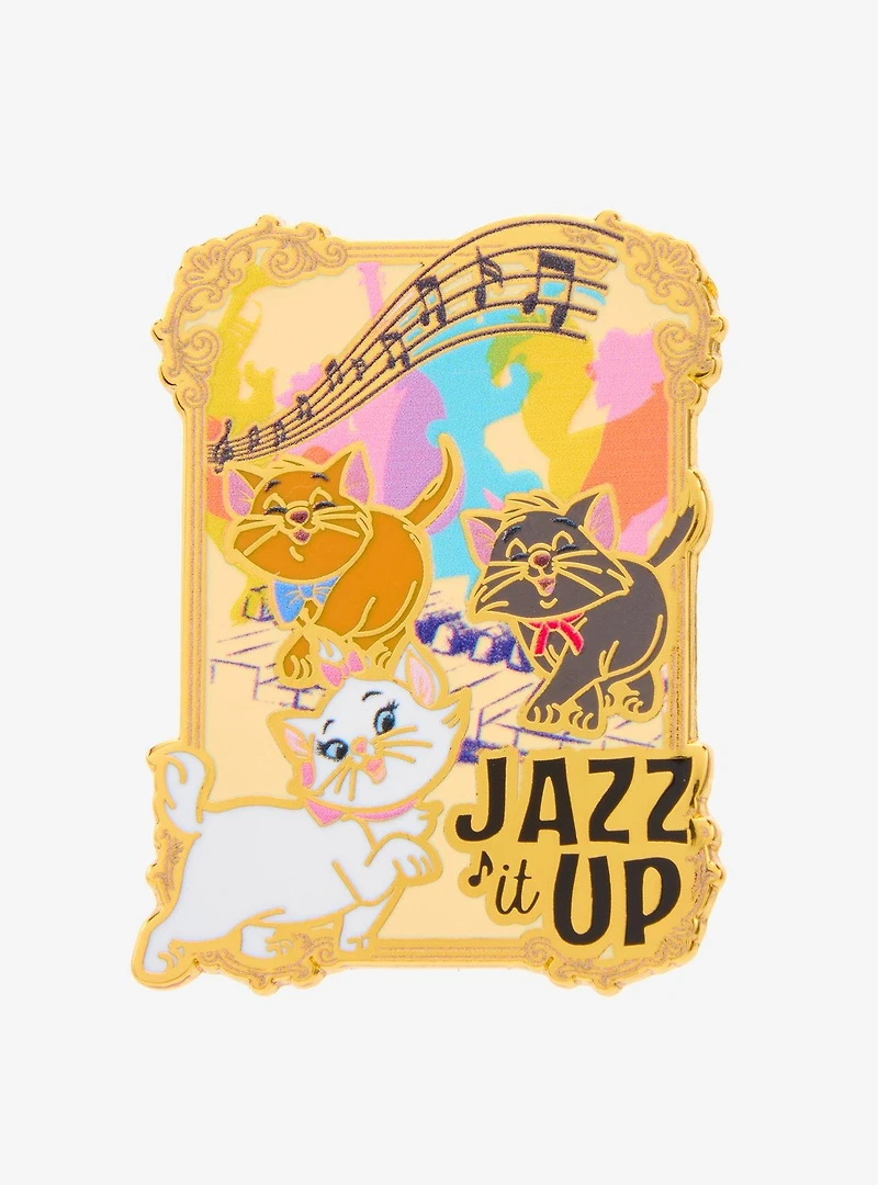 Disney The Aristocats Kittens Jazz It Up Enamel Pin - BoxLunch Exclusive