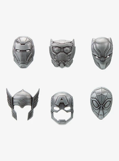 Marvel Hero Helmets Blind Box Pewter Pin - BoxLunch Exclusive