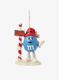 M&Ms Blue Character Elf Ornament