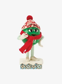 M&M's Green Character With Scarf Figure