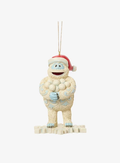 Abominable Snowman Bumble On Snowflake