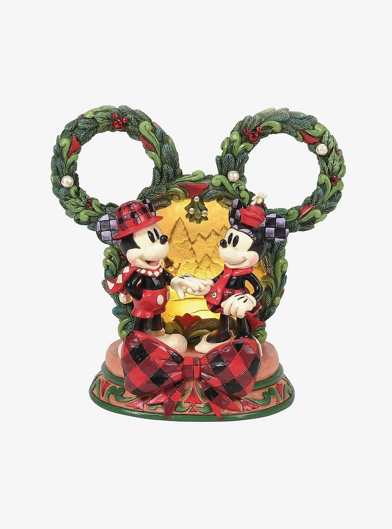 Disney Mickey & Minnie Holiday Figure