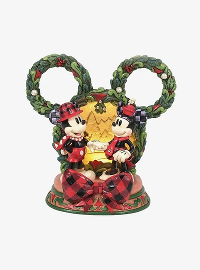 Disney Mickey & Minnie Holiday Figure