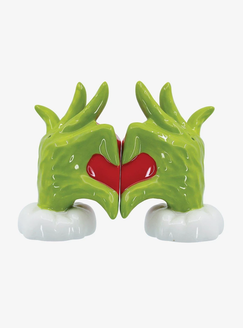 How The Grinch Stole Christmas! Heart Hands Salt & Pepper Shaker