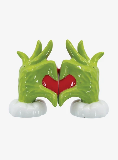 How The Grinch Stole Christmas! Heart Hands Salt & Pepper Shaker