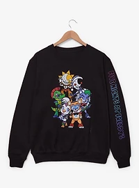 Five Nights At Freddy's: Security Breach Chibi Group Portrait Women's Crewneck - BoxLunch Exclusive