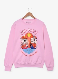 One Piece Going Merry & Marine Warship Women's Crewneck - BoxLunch Exclusive