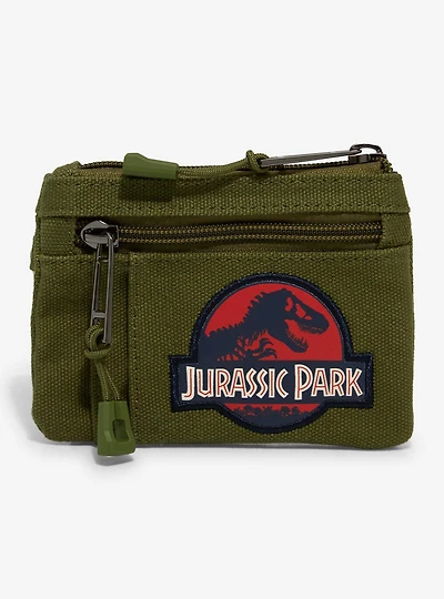 Jurassic Park Patches Canvas Cardholder - BoxLunch Exclusive