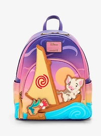 Loungefly Disney Moana Pua & Hei Hei Boat Mini Backpack - BoxLunch Exclusive
