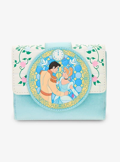 Loungefly Disney Cinderella Stained Glass Mini Wallet- BoxLunch Exclusive