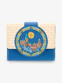 Loungefly Harry Potter Hedwig Hogwarts Stained Glass Zip Wallet — BoxLunch Exclusive