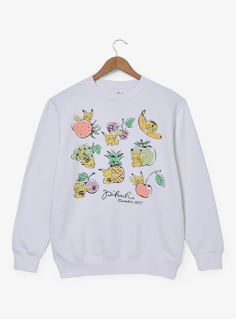 Pokémon Pikachu Fruits Crewneck - BoxLunch Exclusive
