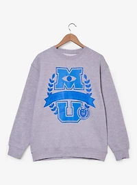 Disney Pixar Monsters University Logo Women's Crewneck — BoxLunch Exclusive