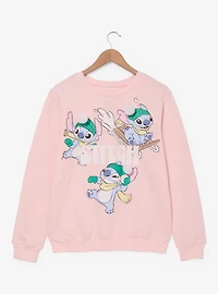 Disney Lilo & Stitch Winter Scenes Women's Crewneck - BoxLunch Exclusive