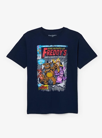 Five Nights At Freddy's Comic Cover Youth T-Shirt - BoxLunch Exclusive