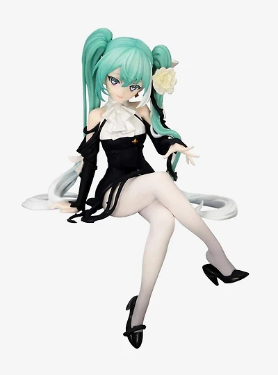 FuRyu Vocaloid Hatsune Miku Noodle Stopper Figure (Flower Fairy White Rose Ver.)