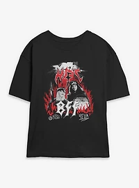 Stranger Things Best Friends Forever BFF Eddie & Dustin Womens Skimmer T-Shirt