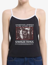 Stranger Things Unfortunate Journeys To The Upside Down Womens Cami Tank Top