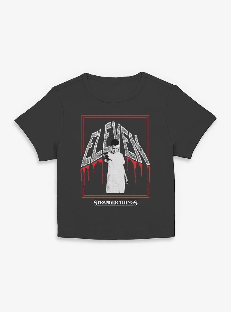 Stranger Things Eleven Boxed Womens Baby T-Shirt