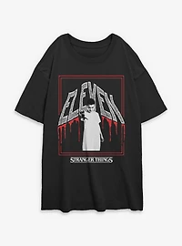 Stranger Things Eleven Boxed Womens Oversized T-Shirt