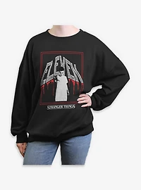 Stranger Things Eleven Boxed Womens Oversized Sweatshirt