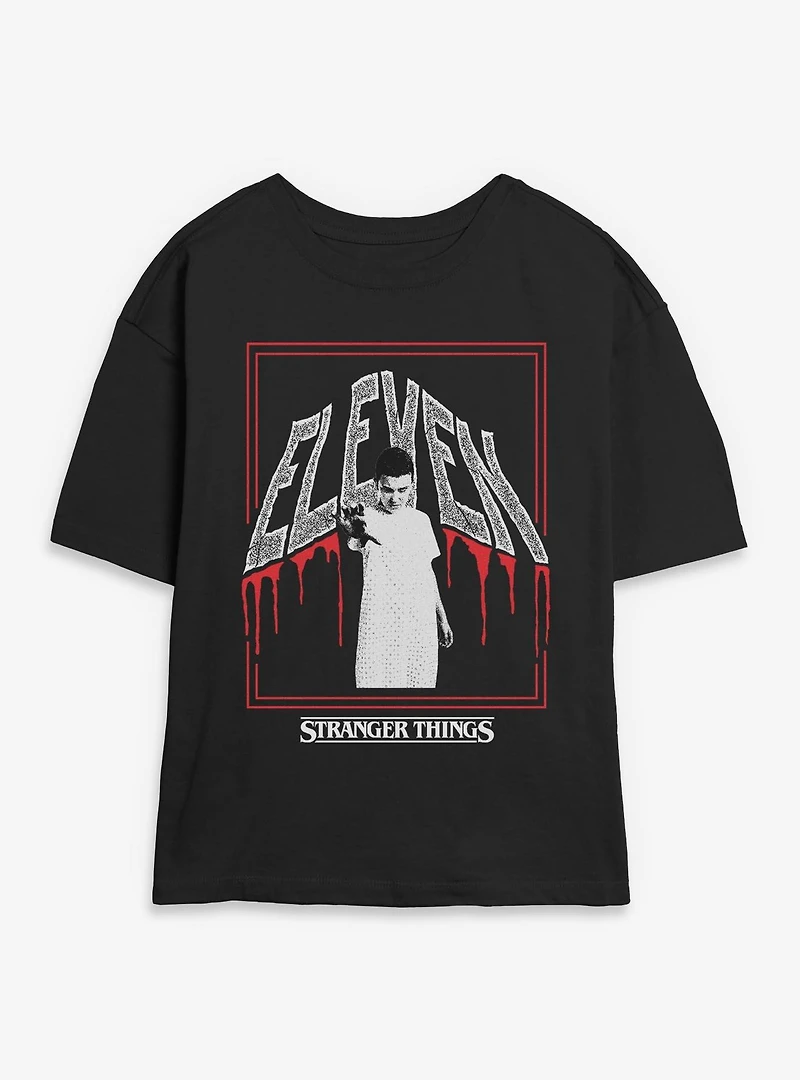 Stranger Things Eleven Boxed Womens Skimmer T-Shirt