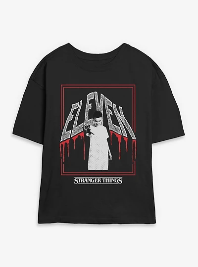 Stranger Things Eleven Boxed Womens Skimmer T-Shirt