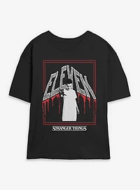 Stranger Things Eleven Boxed Womens Skimmer T-Shirt