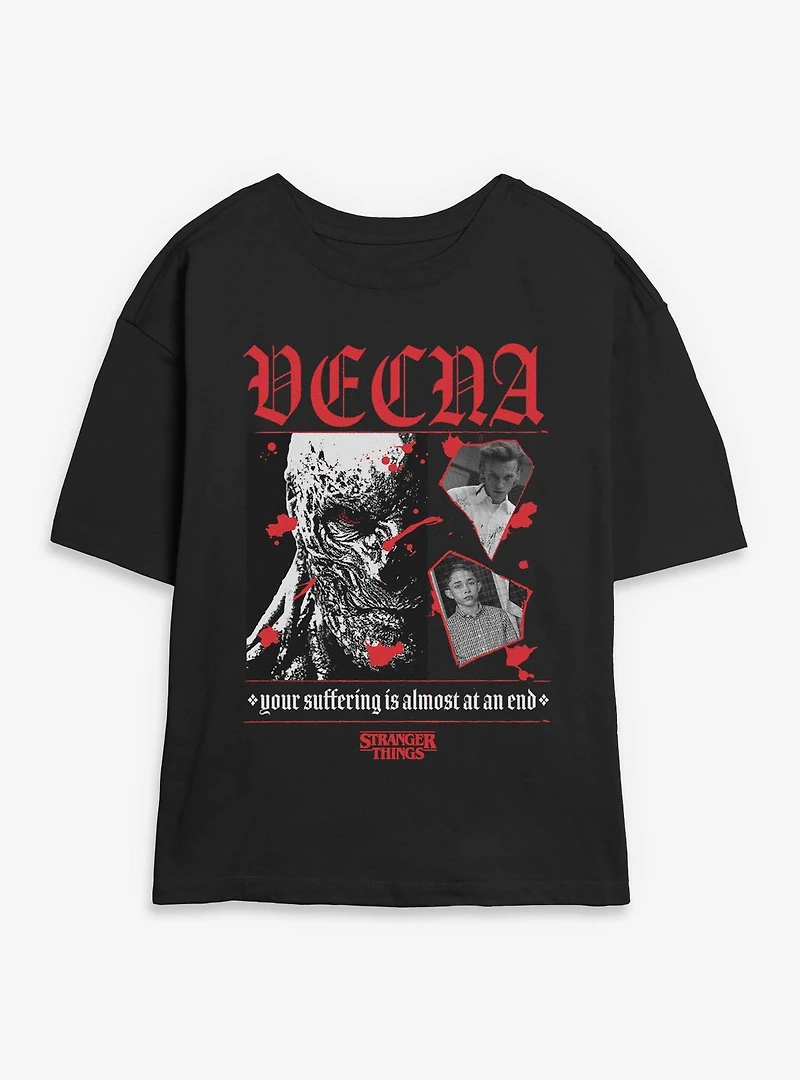 Stranger Things Vecna To The End Womens Skimmer T-Shirt